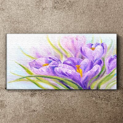 Tablou canvas Vise florale în nuanțe de violet