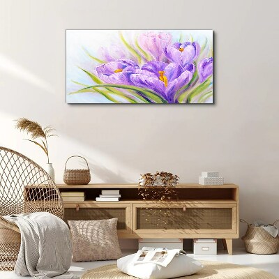 Tablou canvas Vise florale în nuanțe de violet