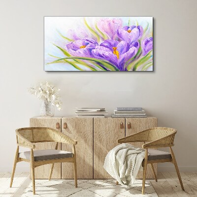Tablou canvas Vise florale în nuanțe de violet