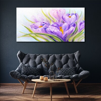 Tablou canvas Vise florale în nuanțe de violet