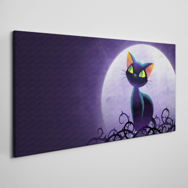 Tablou canvas Pisici în lumina lunii