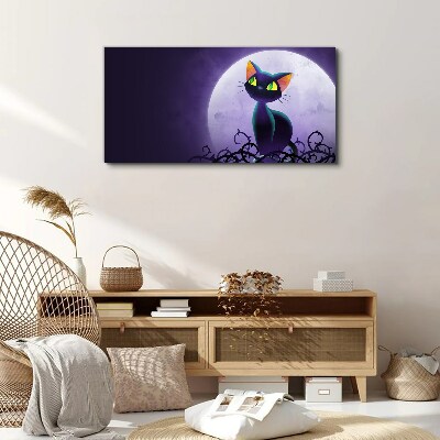 Tablou canvas Pisici în lumina lunii