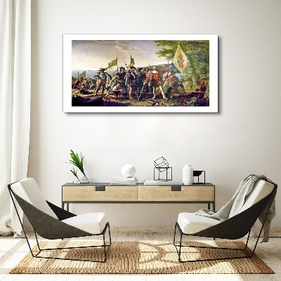 Tablou canvas Cucerirea Lumii Noi