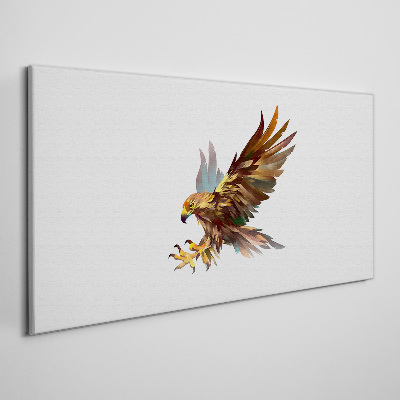 Tablou canvas Soimul de aur in zbor