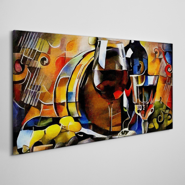 Tablou canvas Vin muzical și culori