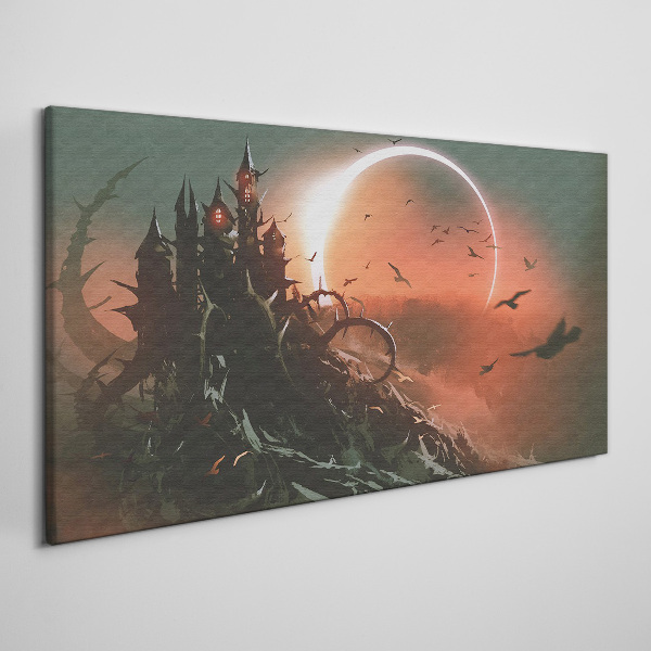 Tablou canvas Castelul în întuneric
