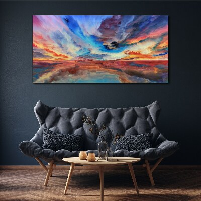 Tablou canvas Apus de soare în culorile cerului