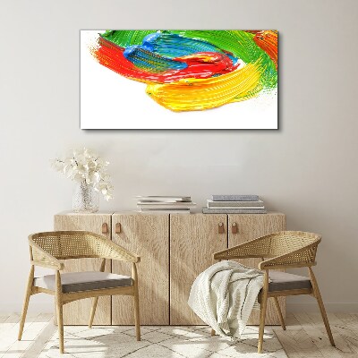 Tablou canvas Vârtej de vopsea colorată
