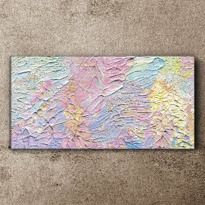Tablou canvas Flori pastelate în mișcare