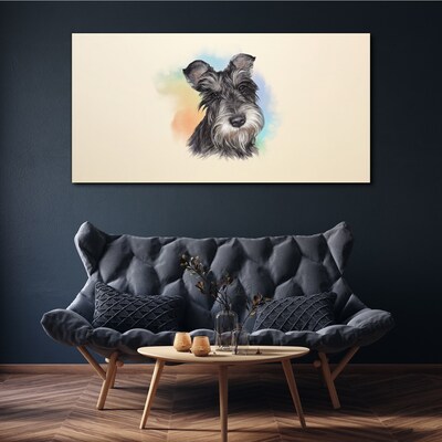 Tablou canvas Pictură cu animale câine