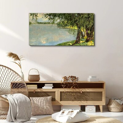 Tablou canvas Pace lângă râu