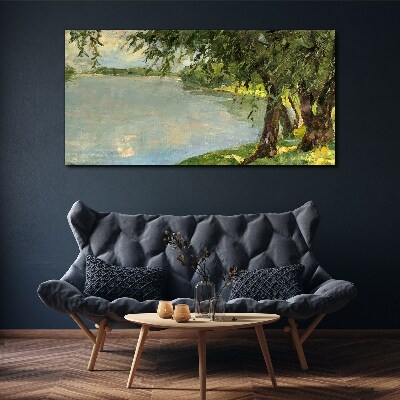 Tablou canvas Pace lângă râu