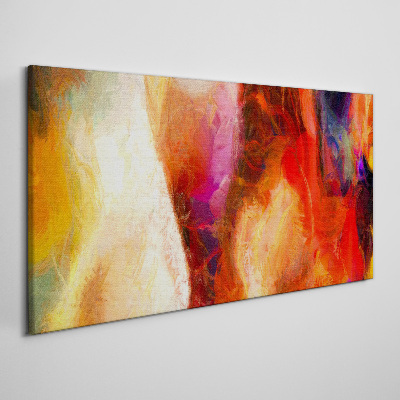 Tablou canvas Culori intense de abstractizare