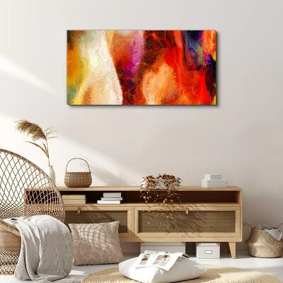 Tablou canvas Culori intense de abstractizare