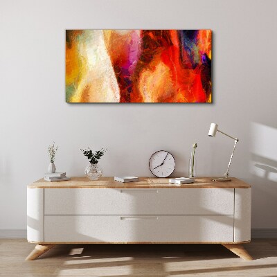Tablou canvas Culori intense de abstractizare