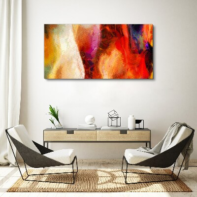 Tablou canvas Culori intense de abstractizare