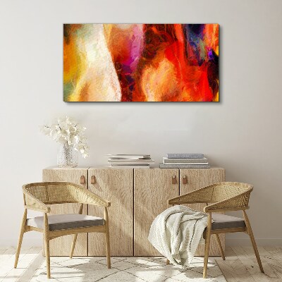 Tablou canvas Culori intense de abstractizare