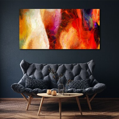 Tablou canvas Culori intense de abstractizare