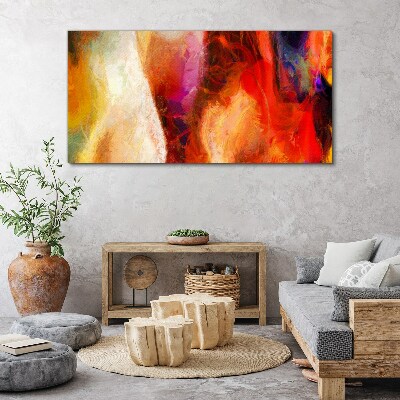 Tablou canvas Culori intense de abstractizare
