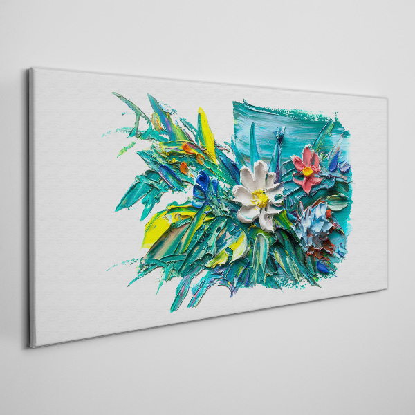 Tablou canvas Explozie florală de culori