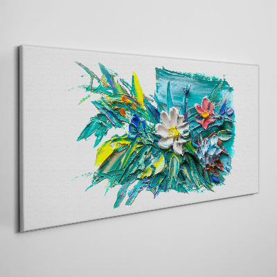 Tablou canvas Explozie florală de culori