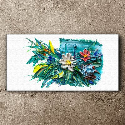 Tablou canvas Explozie florală de culori