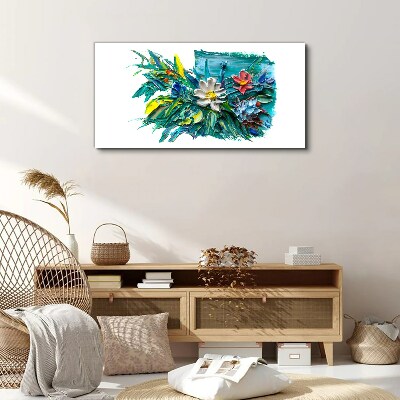 Tablou canvas Explozie florală de culori