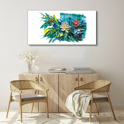Tablou canvas Explozie florală de culori