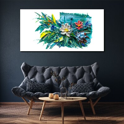 Tablou canvas Explozie florală de culori