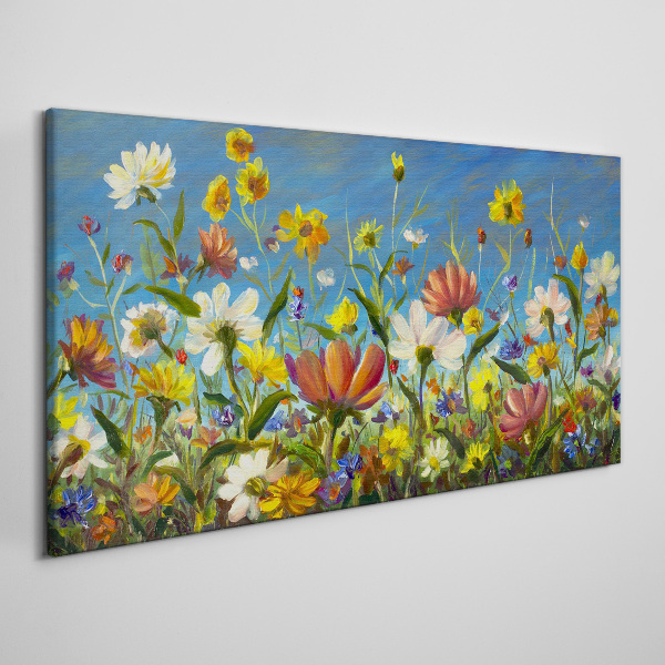 Tablou canvas Peisaj floral de primăvară