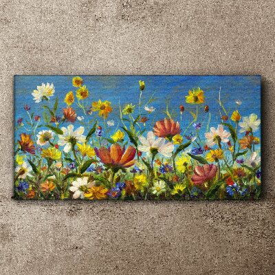 Tablou canvas Peisaj floral de primăvară