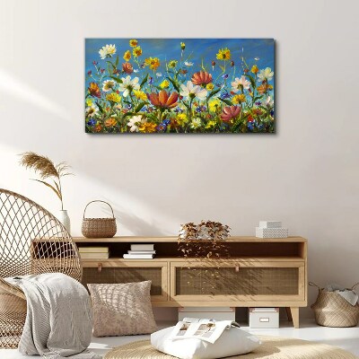 Tablou canvas Peisaj floral de primăvară