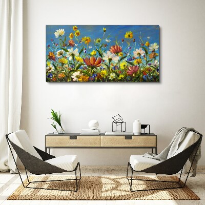 Tablou canvas Peisaj floral de primăvară
