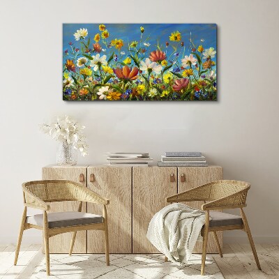 Tablou canvas Peisaj floral de primăvară