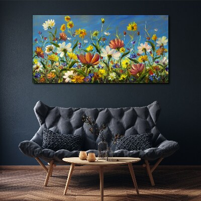 Tablou canvas Peisaj floral de primăvară