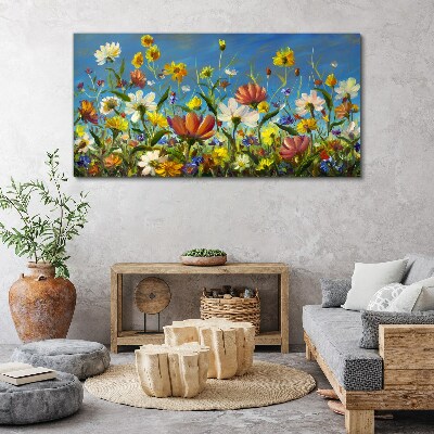 Tablou canvas Peisaj floral de primăvară