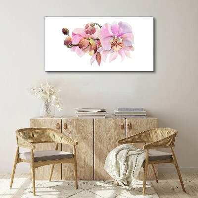 Tablou canvas Orhideea in nuante pastelate