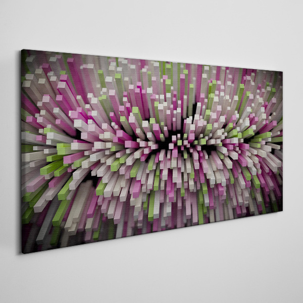 Tablou canvas Explozie geometrică de culori