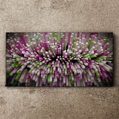 Tablou canvas Explozie geometrică de culori