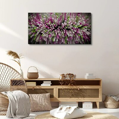 Tablou canvas Explozie geometrică de culori