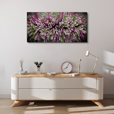 Tablou canvas Explozie geometrică de culori