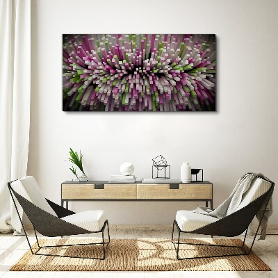 Tablou canvas Explozie geometrică de culori