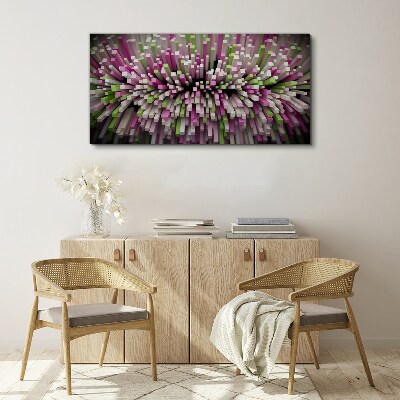 Tablou canvas Explozie geometrică de culori