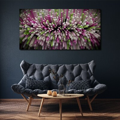 Tablou canvas Explozie geometrică de culori