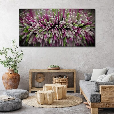 Tablou canvas Explozie geometrică de culori