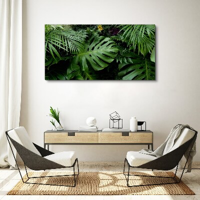 Tablou canvas Verdeață tropicală în adâncurile naturii