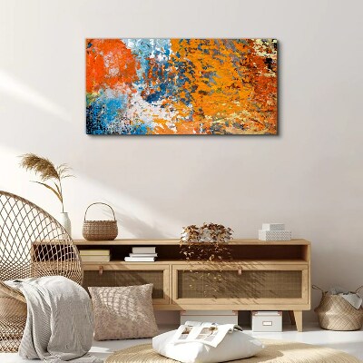 Tablou canvas Culori dinamice într-un peisaj abstract
