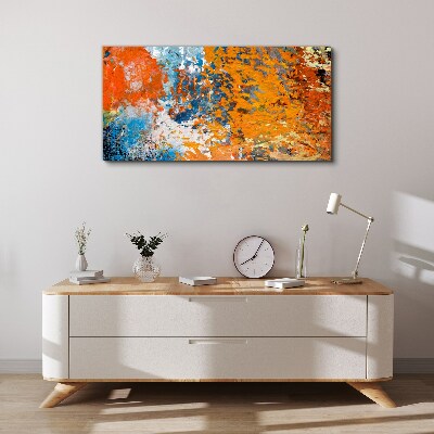Tablou canvas Culori dinamice într-un peisaj abstract