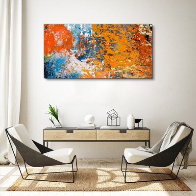Tablou canvas Culori dinamice într-un peisaj abstract