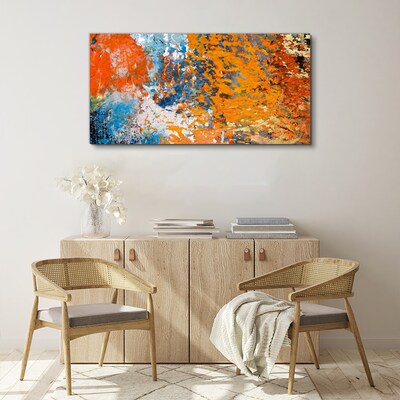 Tablou canvas Culori dinamice într-un peisaj abstract